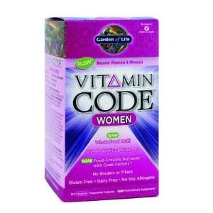  Garden of Life  Vitamin Code, Women, 120 vegetable 