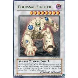 Yu Gi Oh   Colossal Fighter   Green   Duelist League 2010 Prize Cards 