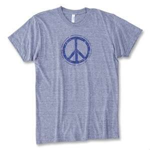  Objectivo ULTRAS Objectivo Peace & Soccer T Shirt (Gray 