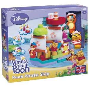  Pooh Pirate Ship by Mega Brands Toys & Games