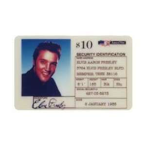   10. Elvis Presley Identification Security Card ID With Scratch Off