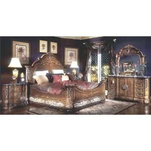  Aico Excelsior Complete Queen Mansion Package #1 Queen Bed 