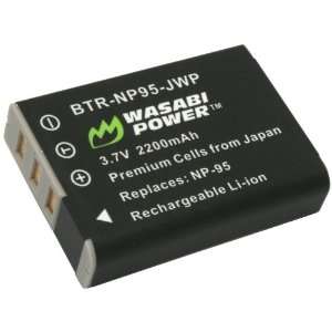 Wasabi Power Battery for Fuji NP 95, FinePix F30, F31 fd, Real 3D W1 