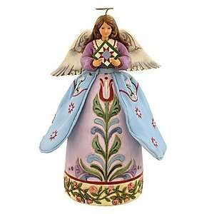  Jim Shore Angel Of Hope with Star Pattern Skirt