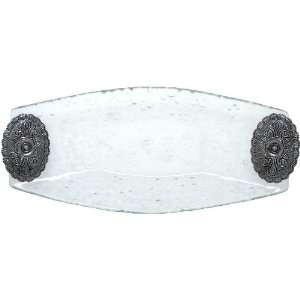  Large Concha Boat Glass Serving Tray