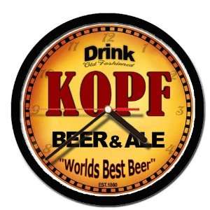  KOPF beer and ale cerveza wall clock 