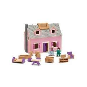  Melissa & Dougs Fold & Go Mini Dollhouse Toys & Games
