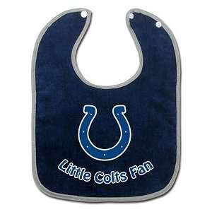  Indianapolis Colts Two Toned Snap Baby Bib Sports 