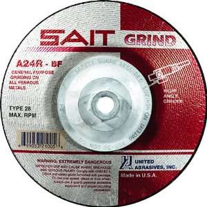  United Abrasives/SAIT 21010 9 by 1/4 by 7/8 A24R Type 28 
