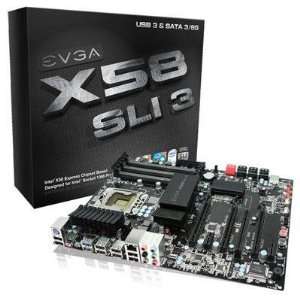  Selected X58 3 Way SLI Motherboard By EVGA Electronics