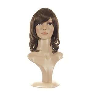   Wig  Soft Curled Bangs  Side Swept fringe  Available in 3 Colours