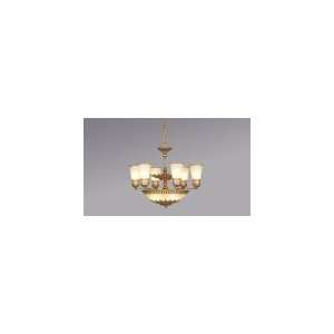 Authenticity Lighting 10 0062 09 15 Fontana 9 Light Chandeliers in 