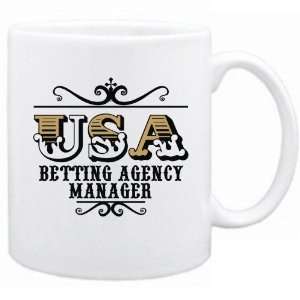  New  Usa Betting Agency Manager   Old Style  Mug 