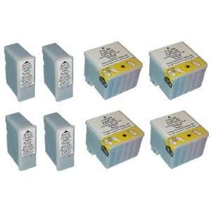  Take4Less 8 pack S020093 S020110 (4B+4C) Compatible Ink 