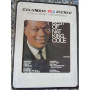  The Best of Nat King Cole 8 track Stereo Tape Cartridge 