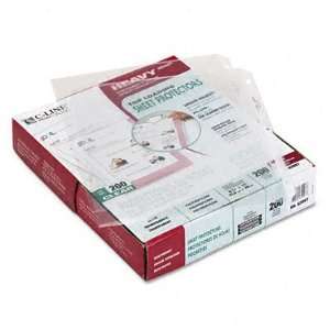  New Top Load Polypropylene Sheet Protectors Case Pack 1 
