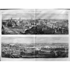  1865 Panorama Richmond Virginia Capture Federals