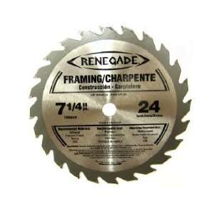  Renegade RE0724A 7 1/4 x 24T ATB Grind Saw Blade