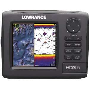  Lowrance HDS   5 Gen 2 Fishfinder / GPS Chartplotter with 