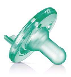    Philips 2 Pack AVENT Soothie Pacifier, Green, 0 3 Months Baby