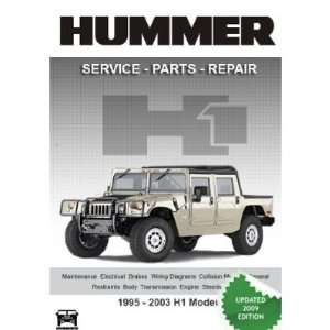  HUMMER H1 Complete Factory Service Repair Parts Manual on 