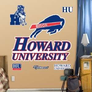  Howard Bison Logo Fathead NIB 