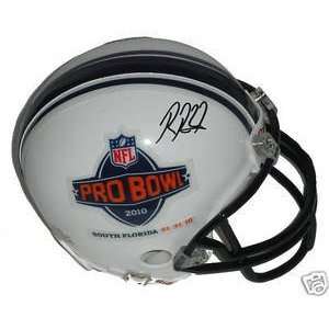  Ray Rice Signed 2010 Pro Bowl Mini Helmet Ravens 