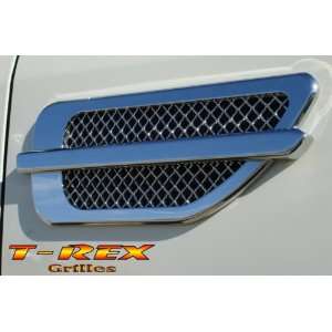  UNIVERSAL SIDE VENTS BILLET CHROME ESCALADE STYLE 