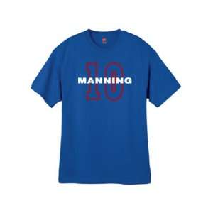  Mens Manning 10 Deep Royal T Shirt Size X large Sports 