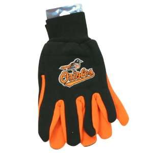  Baltimore Orioles Jersey Gloves (One Size Fits Most Ages 
