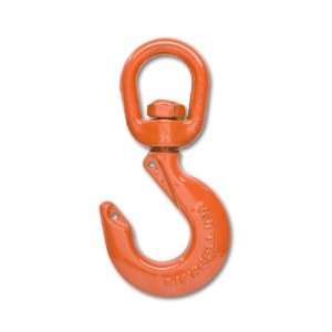   Swivel Hoist Hook, Painted Orange, 11 Trade, 11 ton Working Load Limit