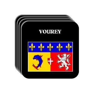  Rhone Alpes   VOUREY Set of 4 Mini Mousepad Coasters 