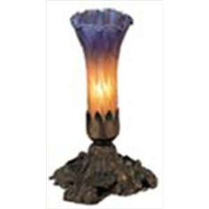  11295   Meyda Tiffany  Victorian Art Glass Table Lamp 