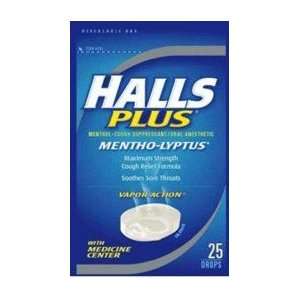  Halls Plus Cough Drop Mentho Lyptus Bag 12X25 Health 