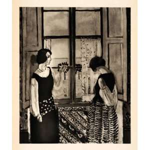  1939 Photogravure Henri Matisse Girls Window Post 