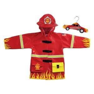  Kidorable Toddler/Little Kid Fireman Raincoat Size 4T 