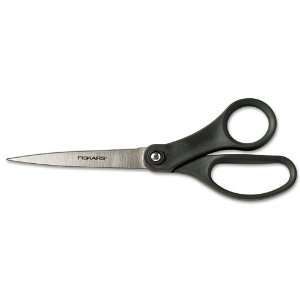  Fiskars  Office Scissors, 8in, 3 1/2in Cut, L/R Hand 