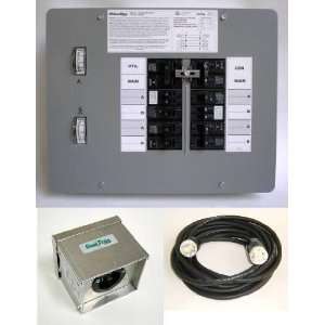  30A 10 Circuit Indoor Transfer Switch Kit HN 32312 