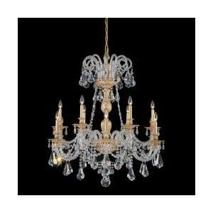  Schonbek 6312 27S Isabelle 12 Light Single Tier Chandelier 