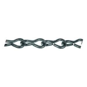  #14 16lb WLL Zinc Plated Low Carbon Single Jack Chain 