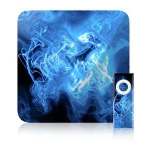  Blue Quantum Waves Design Apple TV Skin Decal Protective 