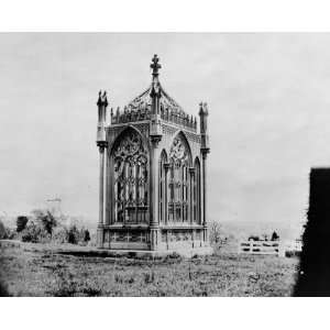  1860s photo James Monroes tomb, near Richmond, Va
