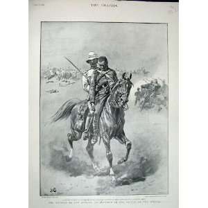  1898 Soudan War Battle Atbara Soldiers Horse Hussars