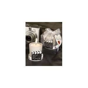  Clapboard Candle Favors