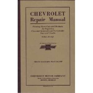  1929 1930 CHEVROLET CAR TRUCK Shop Service Manual 