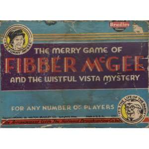    The Merry Game Of Fibber McGee Vintage 1940 