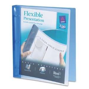  Flexible Round Ring Presentation Binder 1in Case Pack 3 Electronics