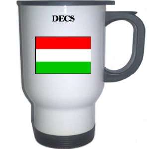  Hungary   DECS White Stainless Steel Mug Everything 