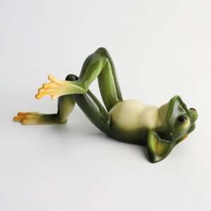 Laying Frog Figurine
