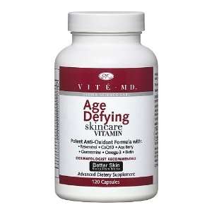 Age Defying Skincare Vitamin 120 caps, resveratrol, CoQ10, Acai Berry 